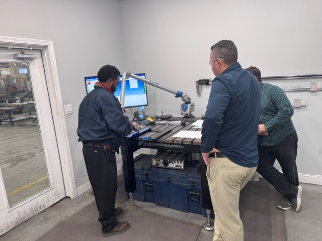 Metcam quality and welding team in Alpharetta, Georgia